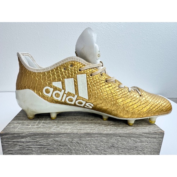 Adidas‎ Adizero 5-Star 6.0 Gold Snakeskin Football Cleats Mens 9.5 BW0778 main image 4